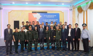 Hội cựu chiến binh Việt Nam tại LB Nga kỷ niệm ngày thống nhất đất nước