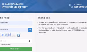 Thí sinh thử đăng ký nguyện vọng xét tuyển đại học trên Hệ thống từ 6-10/7