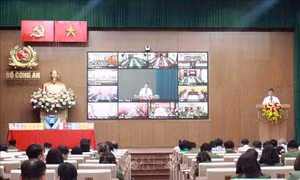Cán bộ, chiến sĩ Công an nhân dân học tập, rèn luyện, noi theo tấm gương của Tổng Bí thư Nguyễn Phú Trọng
