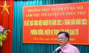 Đẩy nhanh xây dựng, kết nối các trục giao thông quan trọng bậc nhất Thủ đô