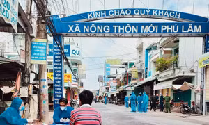 An Giang: Phong tỏa nhiều khu vực ở huyện Phú Tân để dập dịch COVID-19