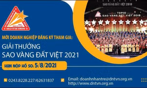 Khởi động Giải thưởng Sao Vàng đất Việt năm 2021