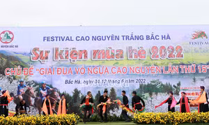 Khai hội Festival Cao nguyên trắng Bắc Hà, Lào Cai mùa hè năm 2022