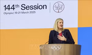 IOC có nữ Chủ tịch đầu tiên