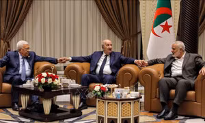 Tổng thống Palestine gặp thủ lĩnh Hamas tại Algeria