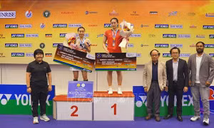 Nguyễn Thùy Linh giành ngôi Á quân Giải Cầu lông quốc tế Vietnam Open 2025