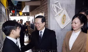 Chủ tịch nước Võ Văn Thưởng thăm nhà hàng của cựu lưu học sinh Việt Nam tại Nhật Bản