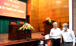Ông Nguyễn Văn Phương được bầu làm Phó Bí thư tỉnh ủy Thừa Thiên - Huế