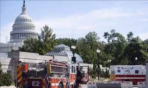 Cảnh sát Mỹ khống chế đối tượng đe dọa kích nổ bom gần Điện Capitol 