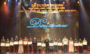 Vinh danh 120 học sinh, sinh viên, thanh niên dân tộc thiểu số ưu tú