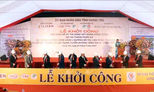 Dự án đường Vành đai 4: Hưng Yên khởi công xây dựng đường song hành