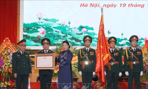 Chủ tịch Quốc hội dự Lễ kỷ niệm 70 năm thành lập Báo Quân đội nhân dân