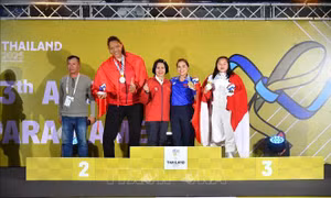 ASEAN Para Games 13: VĐV Nguyễn Thị Hải hoàn tất cú đúp HCV