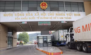 Tạo điều kiện thuận lợi để hàng nông sản thông quan qua cửa khẩu Lào Cai