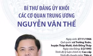 Bí thư Đảng ủy Khối các cơ quan Trung ương Nguyễn Văn Thể