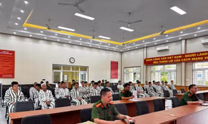 Hải Phòng: Giảm thời gian chấp hành án phạt tù cho 60 phạm nhân