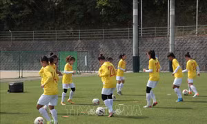 Đội tuyển bóng đá nữ U18 Việt Nam tập huấn tại Nhật Bản