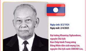 Những cống hiến to lớn của đồng chí Khamtay Siphandone đối với sự nghiệp cách mạng Lào