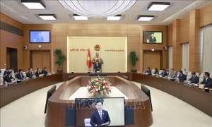 Chủ tịch Quốc hội tiếp các đại sứ, trưởng cơ quan đại diện Việt Nam ở nước ngoài