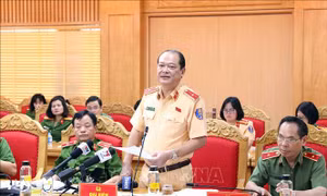 Họp báo Bộ Công an: 493 biển số đẹp đã được đấu giá