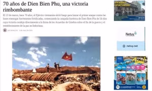 Truyền thông Uruguay đưa tin đậm nét về chiến thắng Điện Biên Phủ