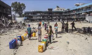 Xung đột Hamas - Israel: Người dân Gaza thiếu nước sạch