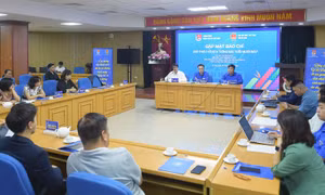 Công diễn vở kịch 'Sống mãi tuổi mười bảy' vào dịp Đại hội Đoàn toàn quốc lần thứ XII
