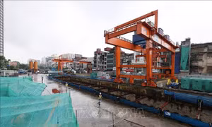 Đảm bảo an toàn cho các công trình khi thi công đường sắt Nhổn - ga Hà Nội