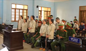 Tuyên án nhóm đối tượng hoạt động nhằm lật đổ chính quyền nhân dân