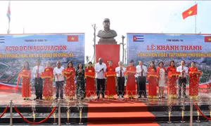 Khánh thành Công viên Fidel tại tỉnh Quảng Trị