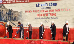 Đầu tư hơn 123 tỷ đồng tôn tạo di tích điện Kiến Trung - Đại Nội, Huế