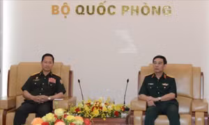 Hợp tác quốc phòng là trụ cột quan trọng trong quan hệ đặc biệt Việt Nam - Lào