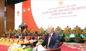Phát biểu của Tổng Bí thư Nguyễn Phú Trọng tại Đại hội đại biểu toàn quốc Hội Cựu chiến binh Việt Nam lần thứ VII
