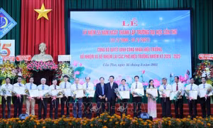 Lễ kỷ niệm 55 năm Ngày thành lập Trường Đại học Cần Thơ