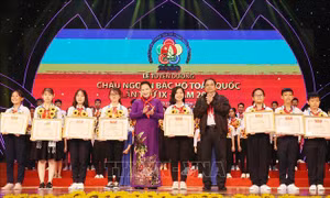 Đại hội Cháu ngoan Bác Hồ toàn quốc lần thứ IX: Vinh danh những 'bông hoa nghìn việc tốt'