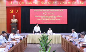 Tăng cường phối hợp phát hiện, xử lý các vụ việc, vụ án tham nhũng kinh tế, tiêu cực