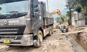 Triển khai xây lắp nâng cấp Quốc lộ 6, đoạn tránh thành phố Hòa Bình
