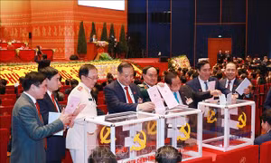 Ngày mai, bầu Bộ Chính trị, Tổng Bí thư, Ban Bí thư khóa XIII