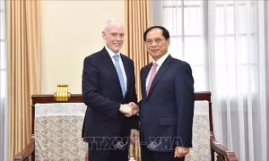 Bộ trưởng Ngoại giao Bùi Thanh Sơn tiếp Thứ trưởng Bộ Các Vấn đề toàn cầu Canada 