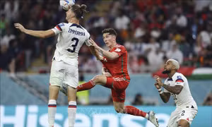 World Cup 2022: Bảng B - Tuyển Mỹ chia điểm với xứ Wales