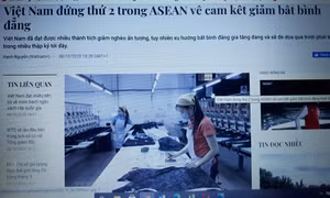 Nghiên cứu phản ánh của báo điện tử VietnamPlus về vấn đề bất bình đẳng