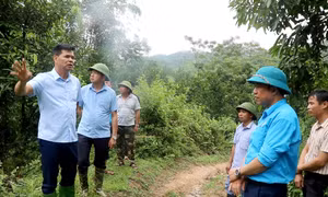 Hà Giang: Nguy cơ sạt lở cao, hàng chục hộ dân được di dời đến nơi an toàn