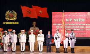 Chủ tịch nước dự kỷ niệm 75 năm Ngày truyền thống Học viện An ninh nhân dân