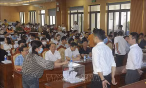 Huyện Đông Anh - Hà Nội thu ngân sách từ đấu giá đất cao nhất thành phố