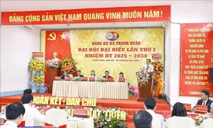 Chủ tịch Quốc hội Trần Thanh Mẫn dự Đại hội đại biểu Đảng bộ xã Thạnh Xuân, Cần Thơ