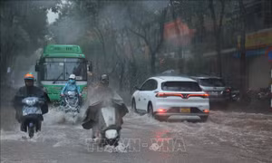 Hà Nội có mưa to đến rất to, đề phòng sấm sét