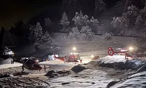 Thụy Sĩ: Tìm thấy 5 người thiệt mạng trong vụ lở tuyết trên dãy Alps