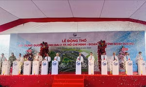 Bình Dương: Xây dựng nút giao đầu tiên trên đường Vành đai 3 TP Hồ Chí Minh