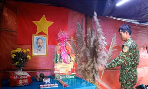 Đón xuân trên vùng biên cương của Tổ quốc 