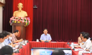 Đốc thúc giải quyết nhiều vấn đề 'nóng' của ngành giao thông vận tải